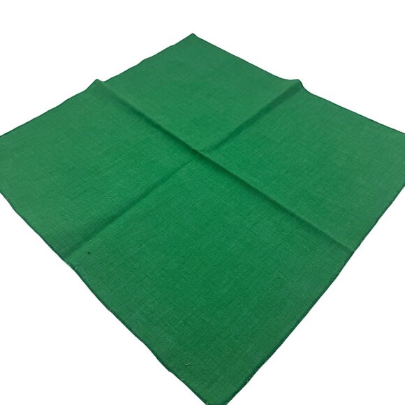 Green Fabric Cloth Napkins Set Of 4 Square Table Linen Durable Reusable Home Din - Picture 5 of 6